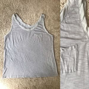 Pocket Twist Trim Tank Top LOFT